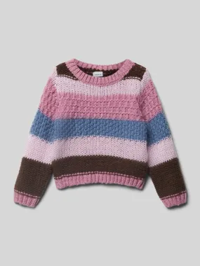 Name It Strickpullover mit gerippten Abschlüssen Modell 'FORONJA' (mauve) online kaufen
