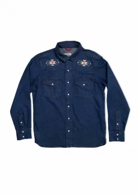 Outdoorhemd Iron & Resin Tonopah Shirt Indigo